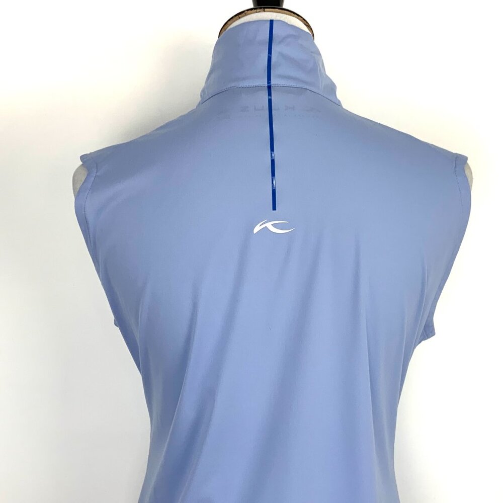 Kjus Switzerland Women's Light Blue Full Zip Golf Vest Sz 38/M - Picture 11 of 16